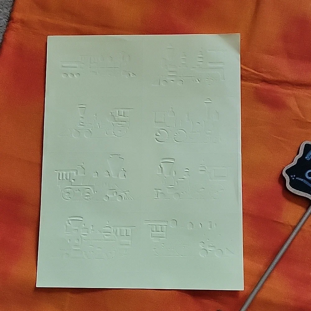 B. Shackman & Co Antique Steam Train Locomotive Engine Seals Stickers New